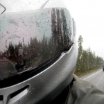 More visor snow