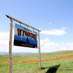 Entering Wyoming from Montana