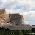 Closest shot I could get of Crazy Horse