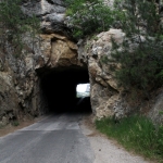 The 3rd tunnel on Iron Mt. Road