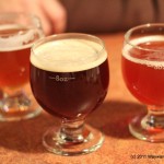 Belgian style sour beers at Cascade Barrel House. Small, but potent!